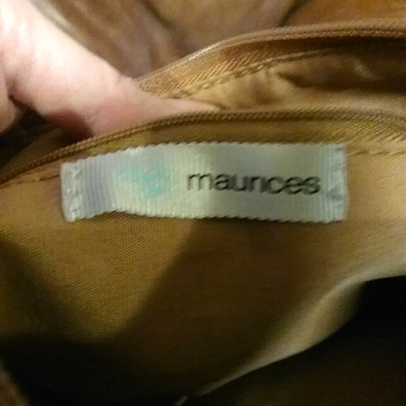 Maurice's Leather Patchwork wristlet - Picture 4 of 5